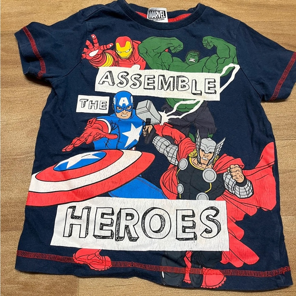 Marvel Superhero Costume Blue and Red
